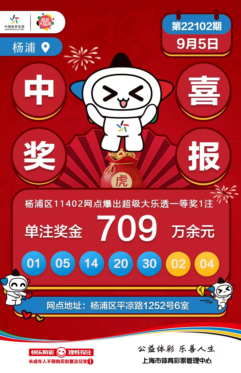上海浦东连中三彩！一个月内彩票大奖频频降临！