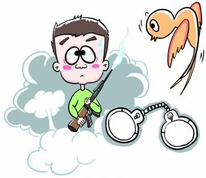 非法狩猎擦枪走火，安全警钟必须长鸣
