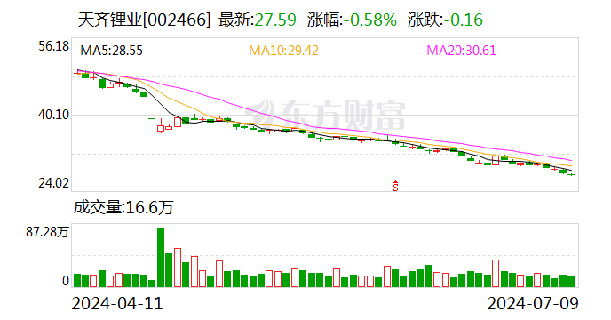 女儿接班首年天齐锂业巨亏79亿，挑战与机遇并存