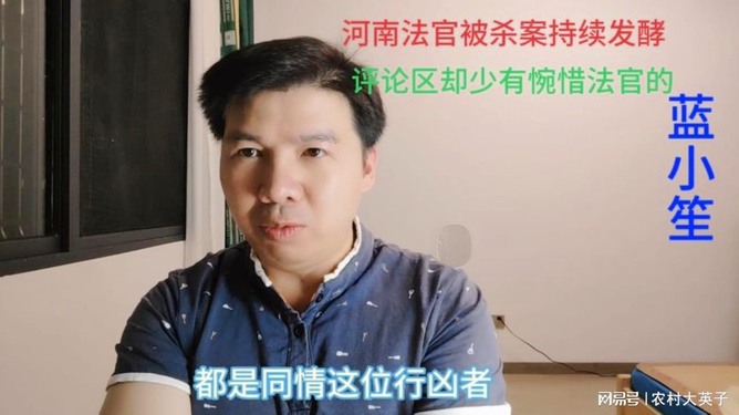 深度解析2020年河南法官被杀案