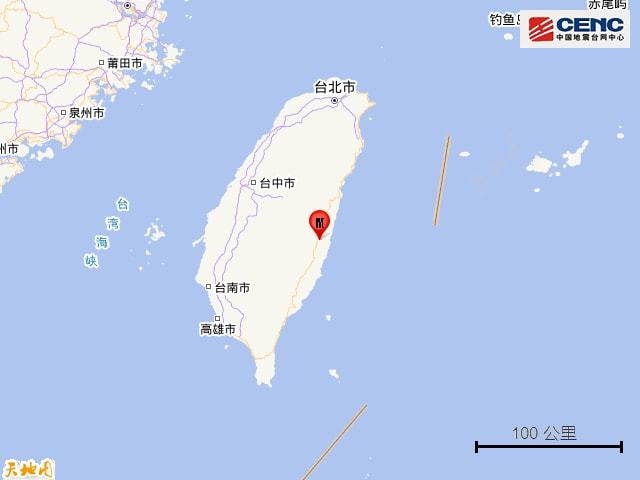 台湾5.7级地震视频，直击震中，感受大自然的威力