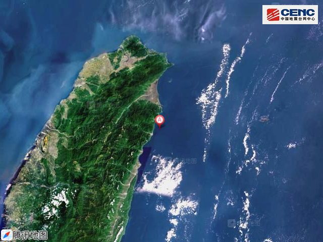 刚刚台湾地震5.4级造成的影响不大