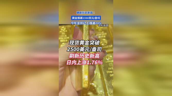 金价刷新历史超20次，黄金市场的风云变幻