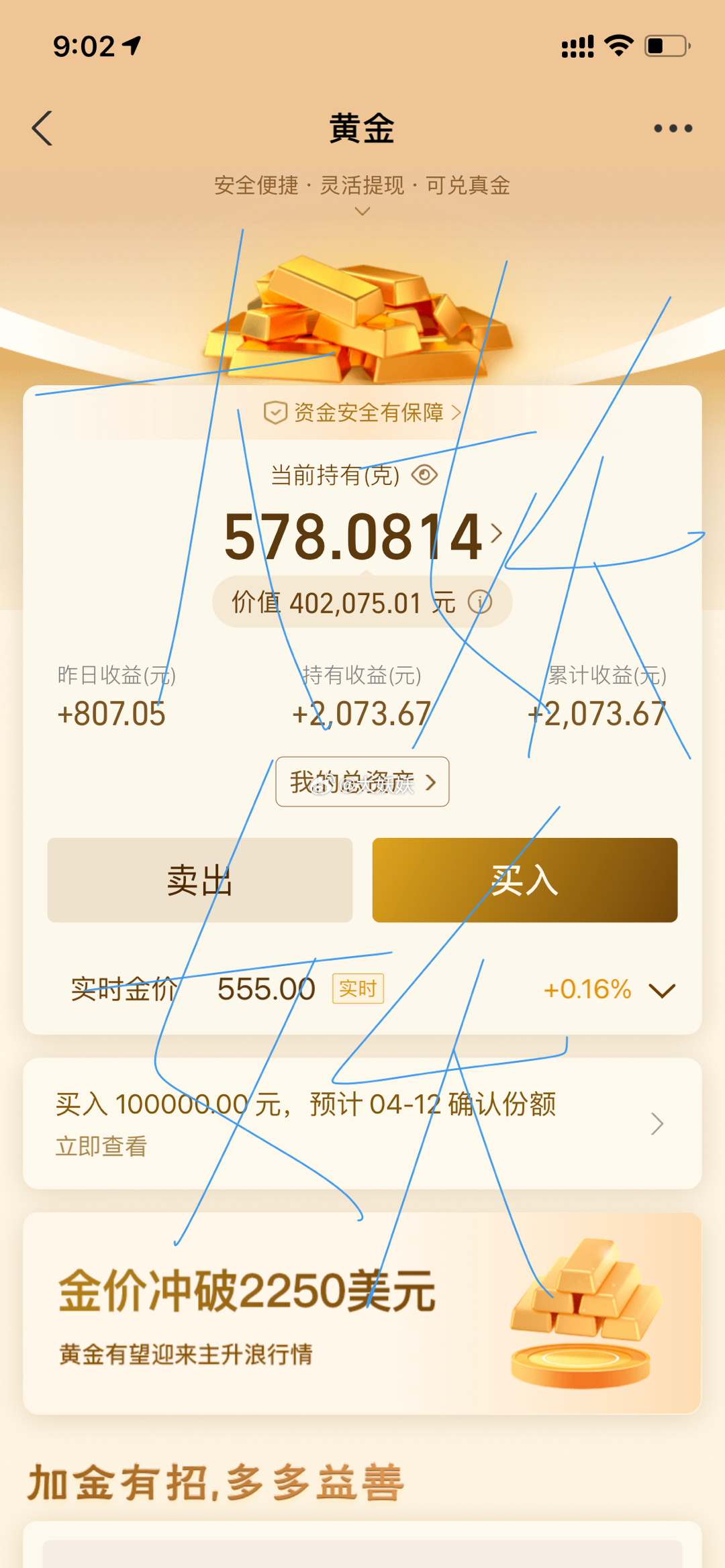 一公斤黄金变现八百万背后的故事