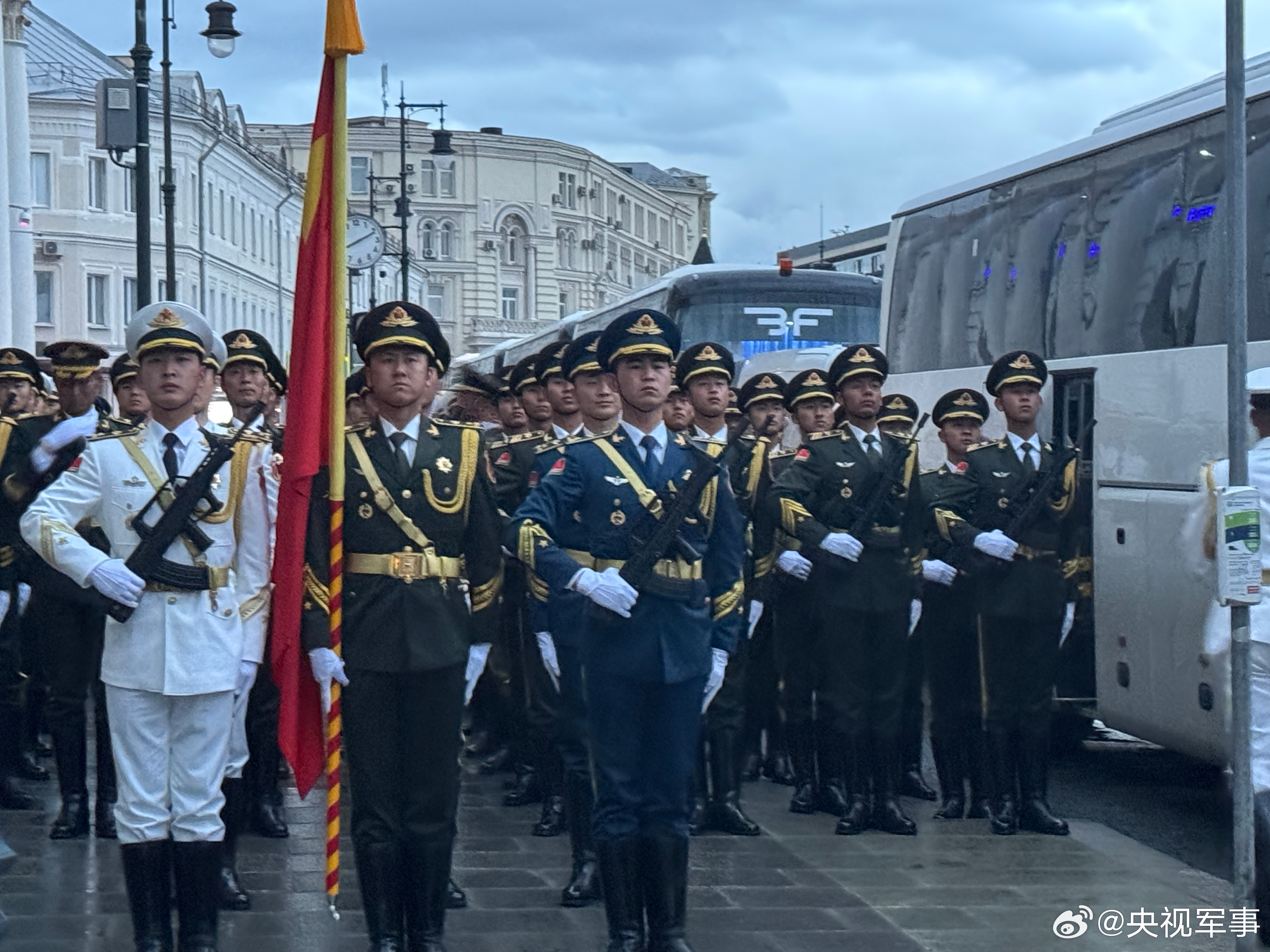 中国排面亮相莫斯科，展现大国风采