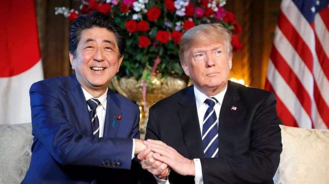 日本对特朗普的支持，国际关系的微妙变化