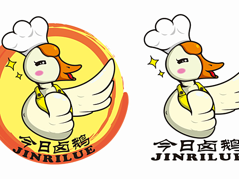 卤鹅logo，品牌标志的魅力与故事
