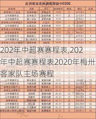 梅州客家足球队2020赛程，蓄势待发，期待荣光