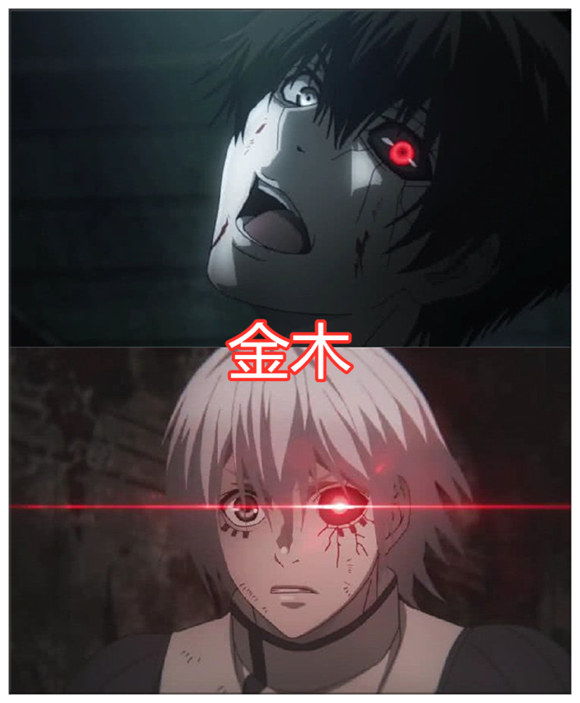 动漫中的异瞳少年