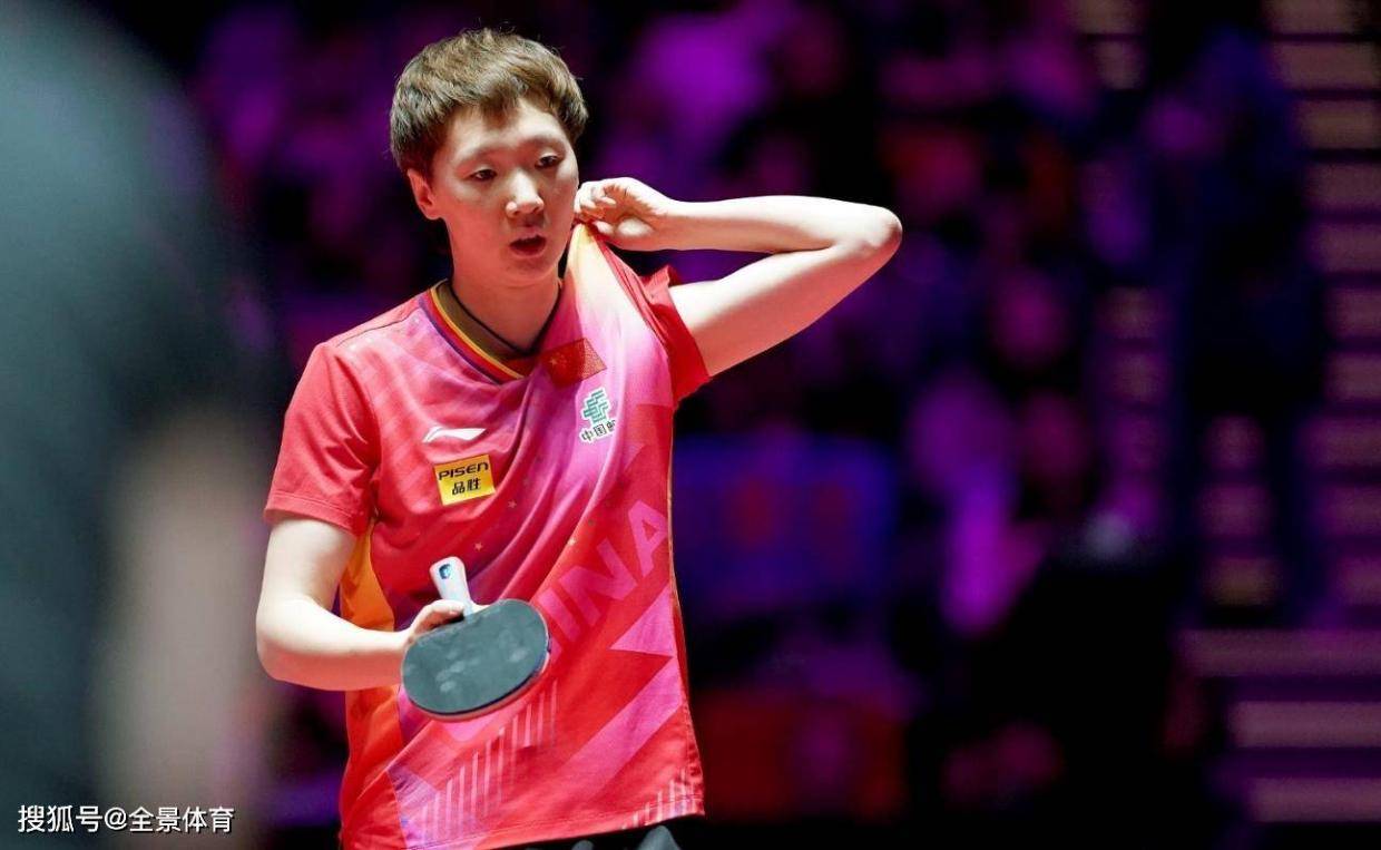 王曼昱4-0横扫张本美和，赛场上的绝对王者