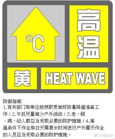 北京发高温黄色预警，如何应对炎炎夏日？